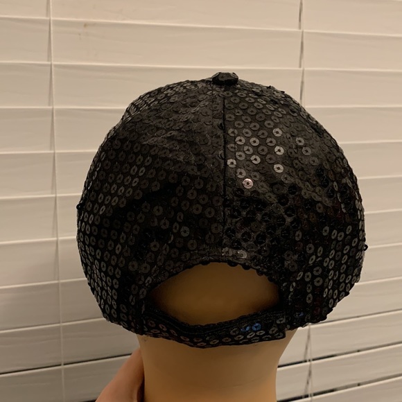 Gazzaz Black Sequin Cap - Picture 6 of 17